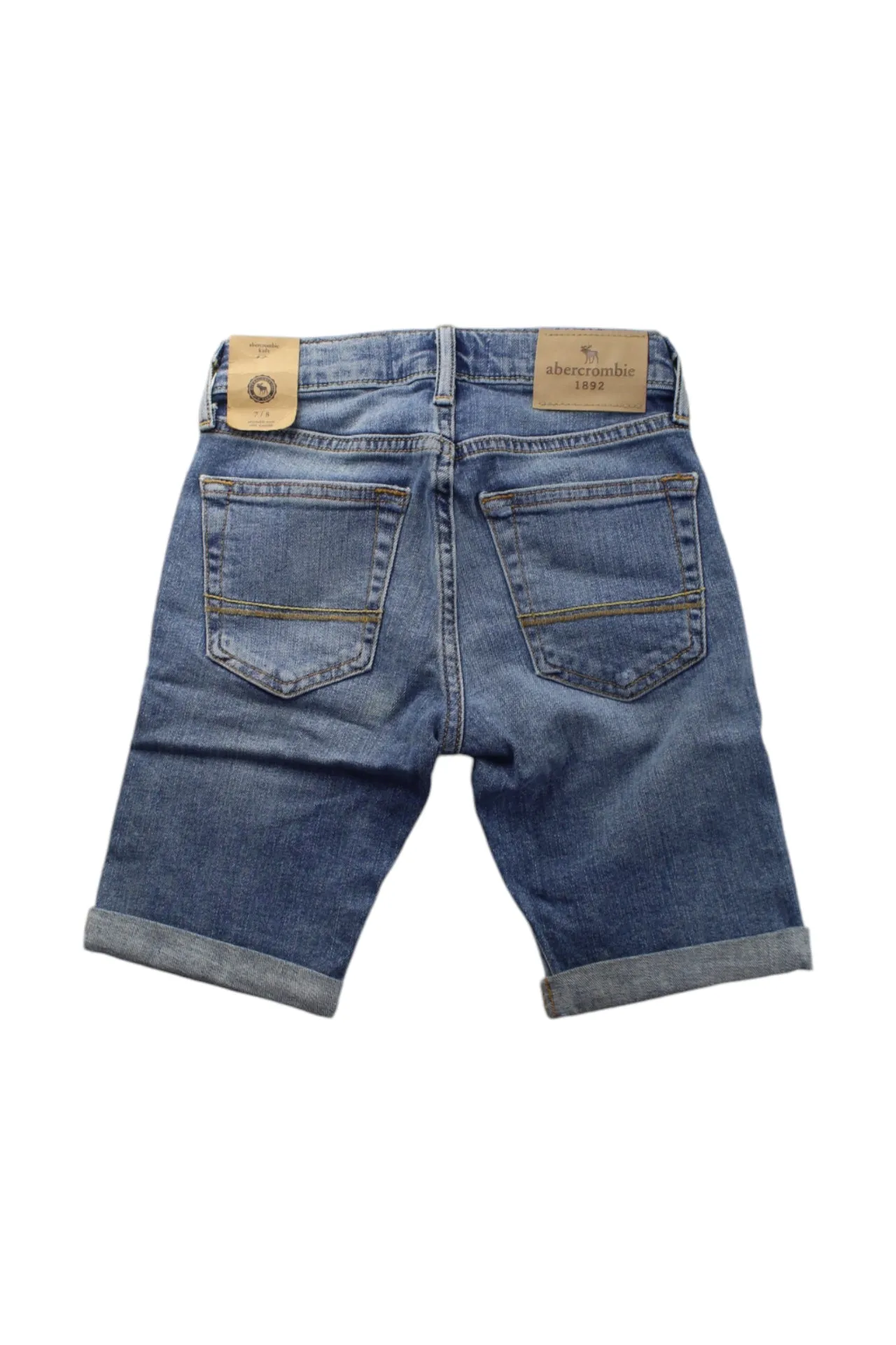 Abercrombie & Fitch Distressed Denim Shorts 7-8Y