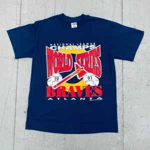 Atlanta Braves: 1991 National League Champions Tee (S/M)