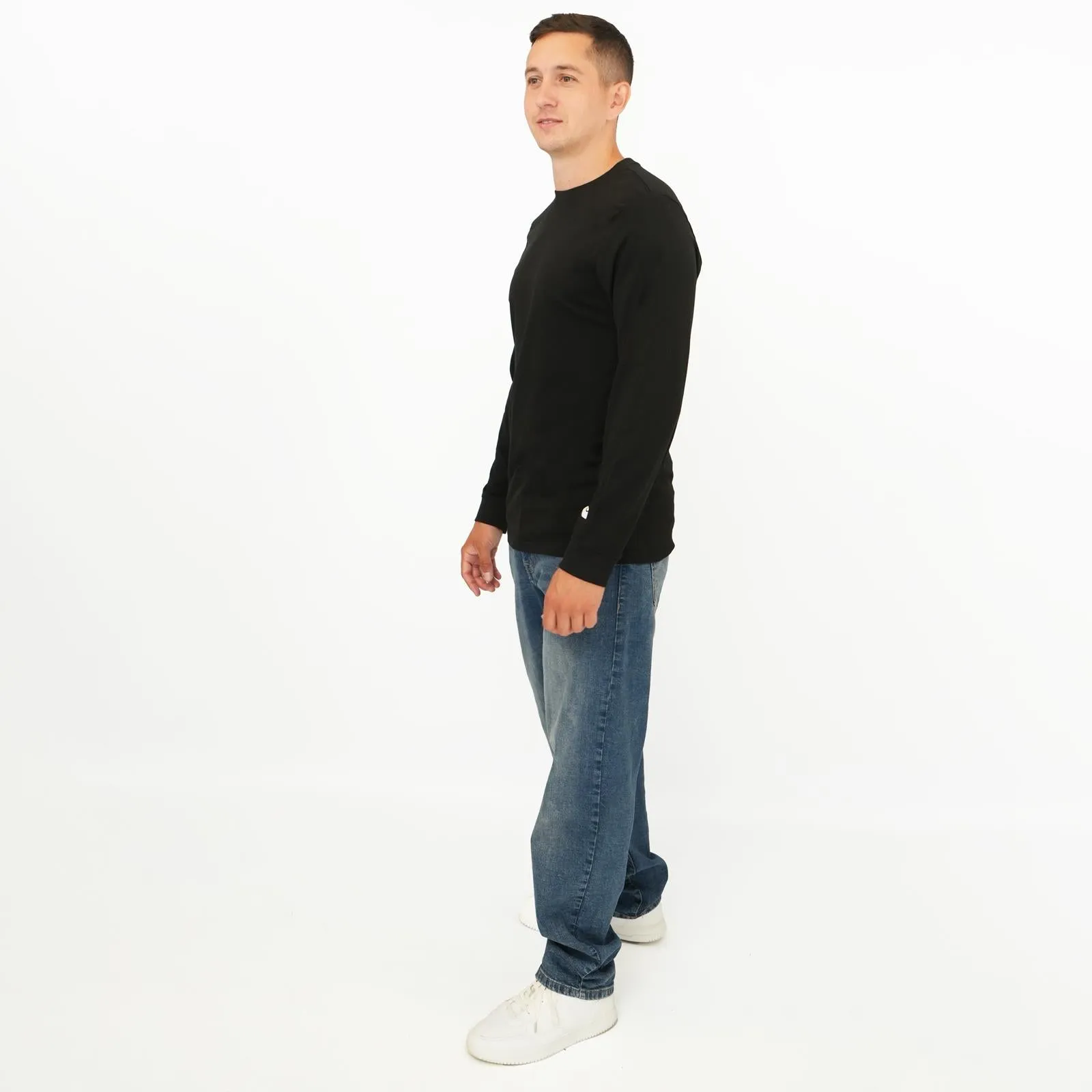 Carhartt WIP Base Long Sleeve T-shirt Black