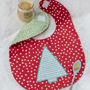 Coats & Clark Sewing Holiday Baby Bib