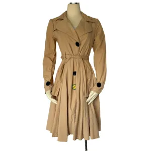 Cute Beige Trench Coat