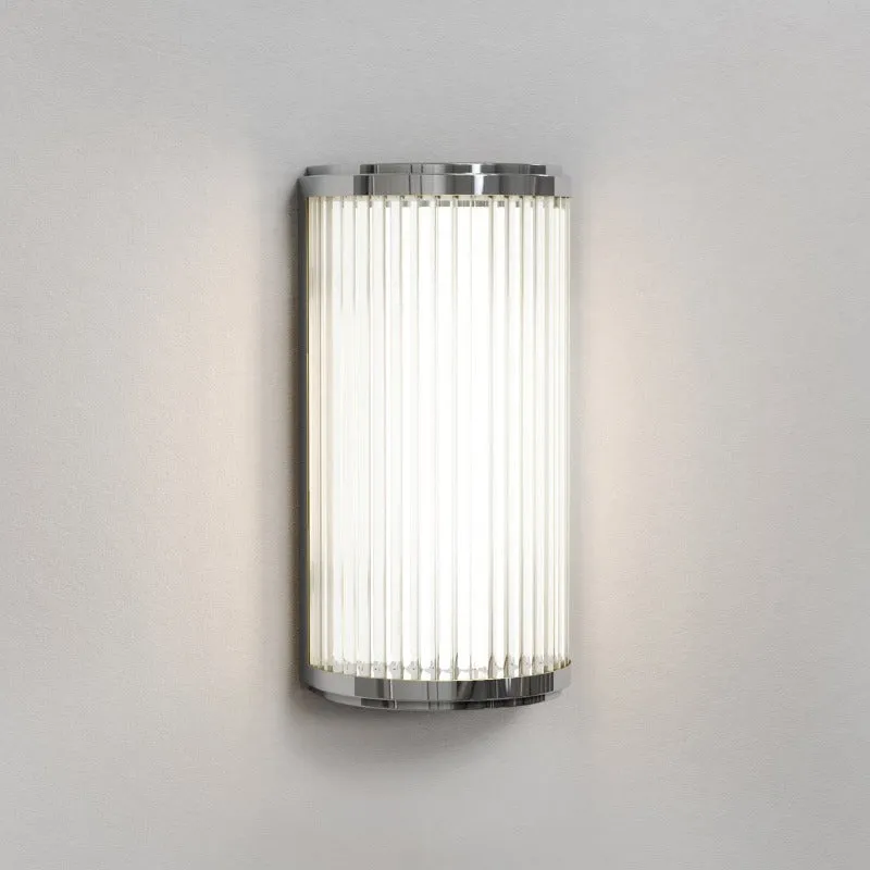 Dimmable Transitional Glass Rod Wall Light