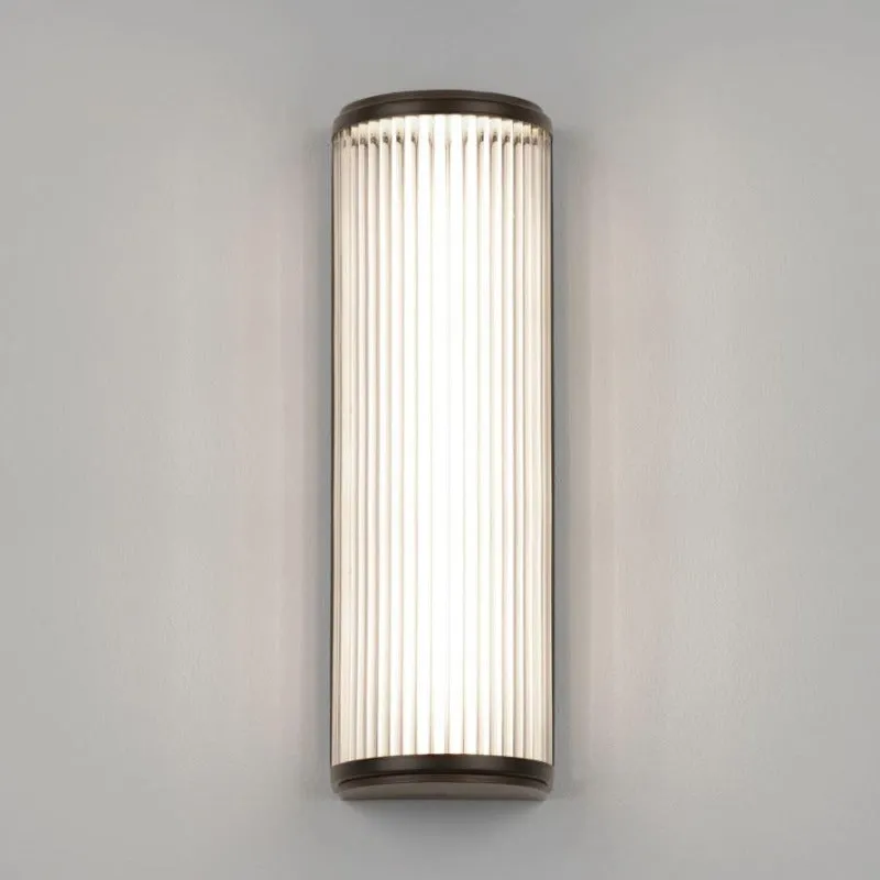 Dimmable Transitional Glass Rod Wall Light