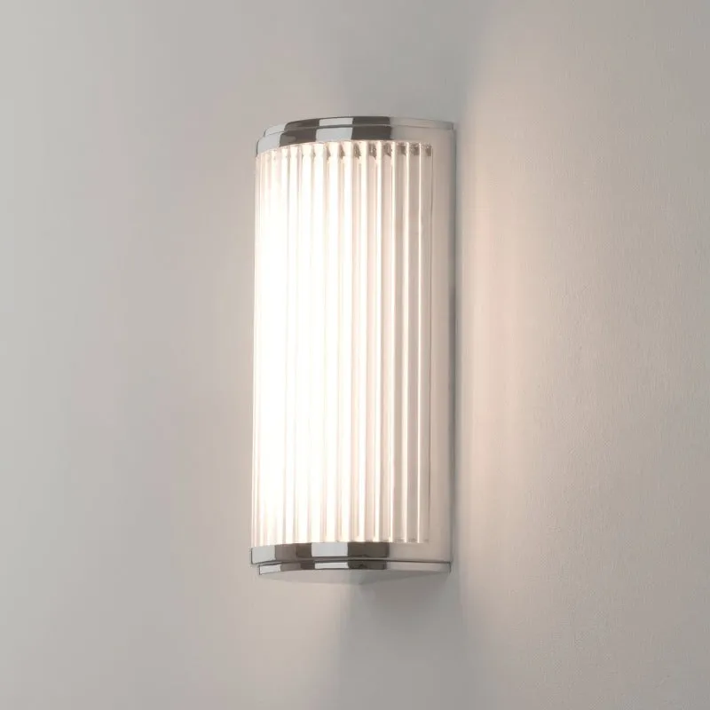 Dimmable Transitional Glass Rod Wall Light