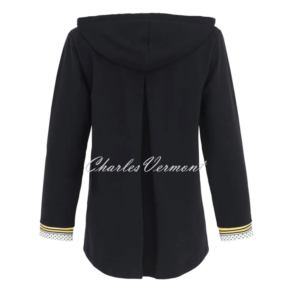 Womens Stylish Dolcezza Orangerie Hooded Zip Jacket - Unique Design, Style 24643