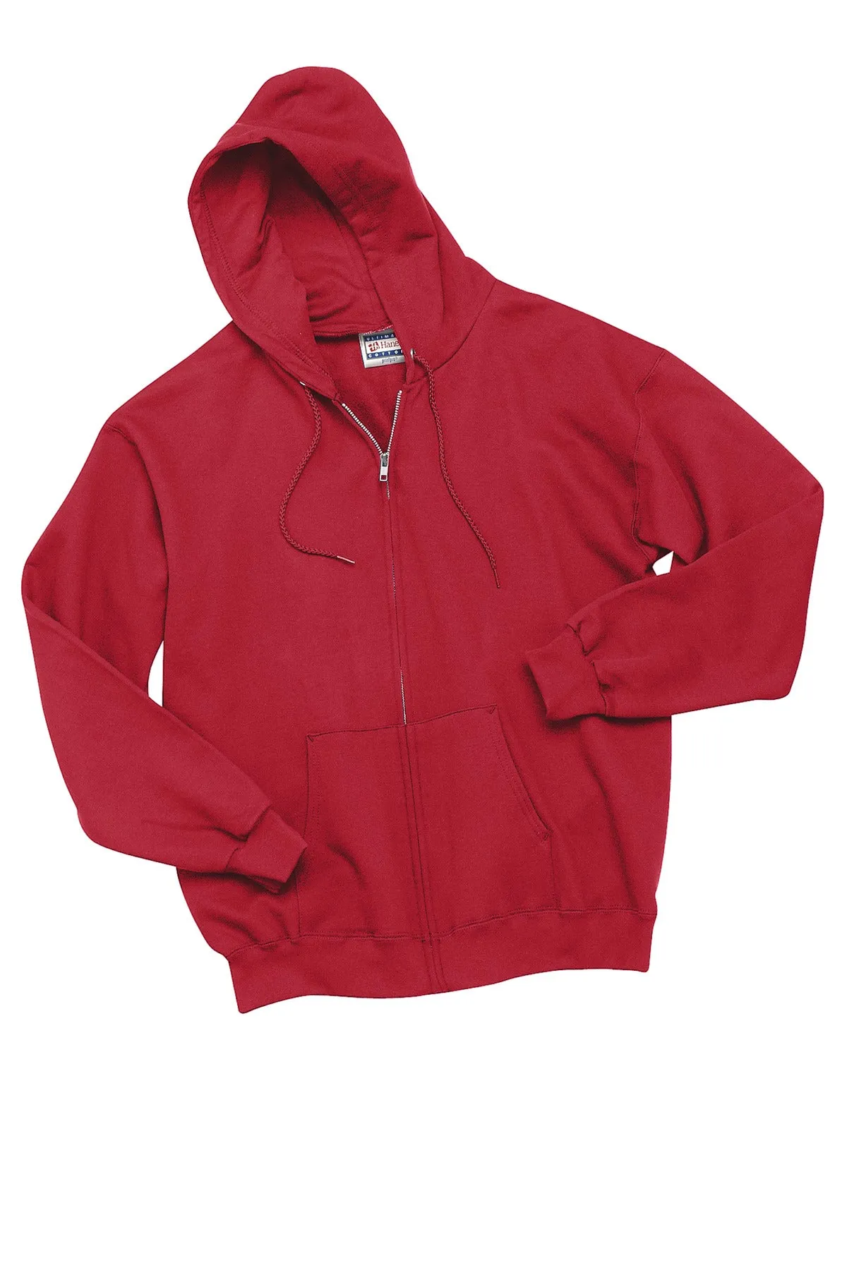 Hanes Ultimate Cotton - Full-Zip Hooded Sweatshirt. F283