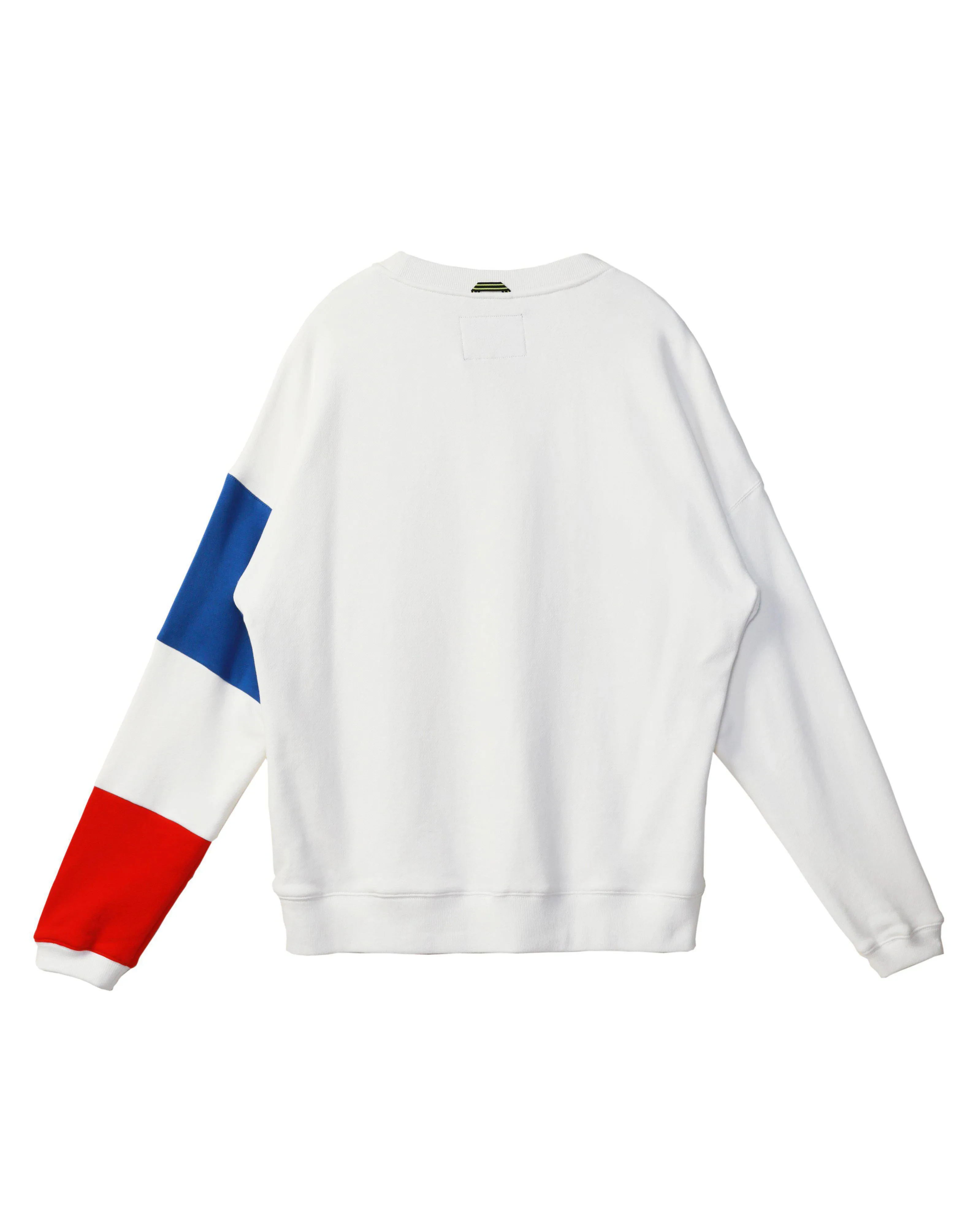 Konus Men's Color Blocked Sweatshirt in White